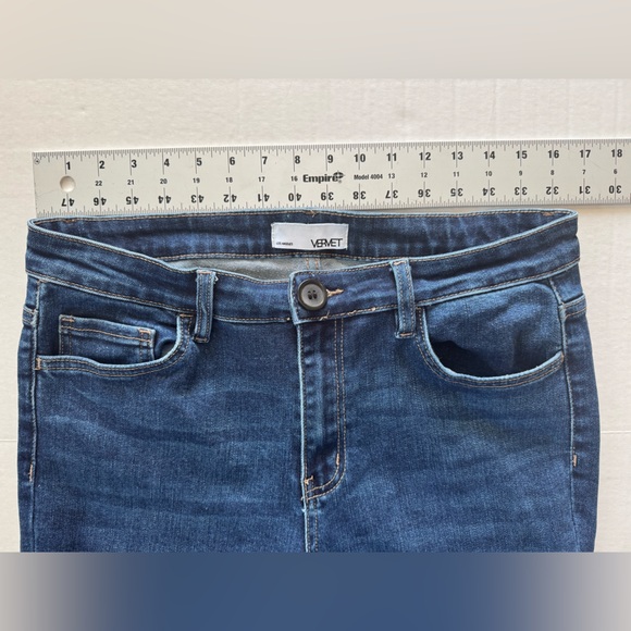 Vervet Denim Women's Skinny Blue Jeans Size 31 - Picture 5 of 9